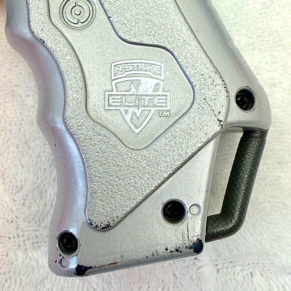 Nerf N-Strike Elite Retaliator Dart Blaster w/12 Dart Clip & Butt Ext Tested & W - Picture 8 of 12